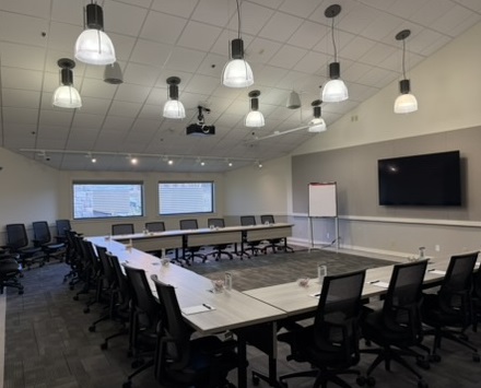 Conference room interior